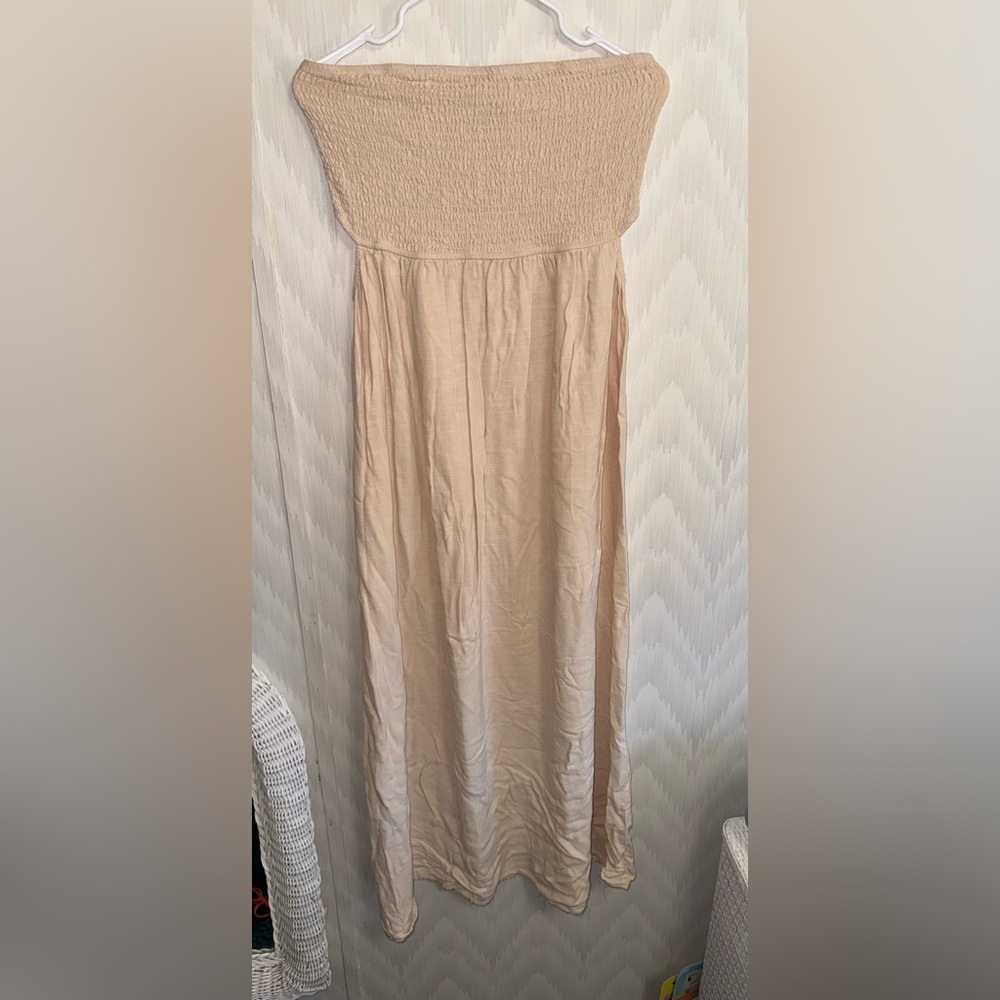 Elegant Tan Women's dress